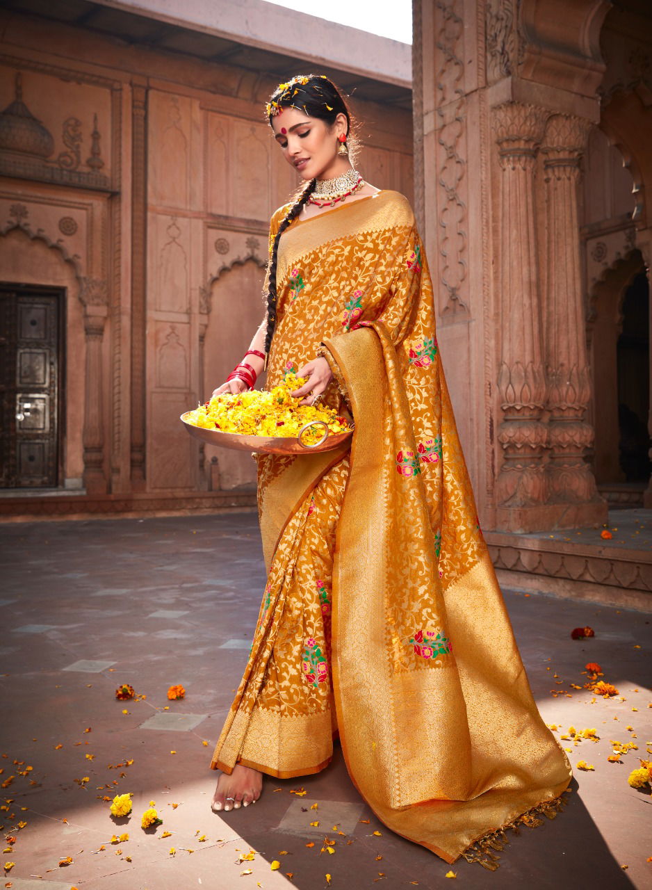 Rajpath Aardhangini Wholesale Wedding Wear Silk Saree Catalog
